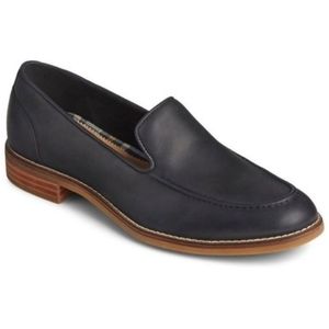 Sperry Fairpoint Black Leather Loafers